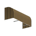Brown & Tan Window & Entry Awning A6357