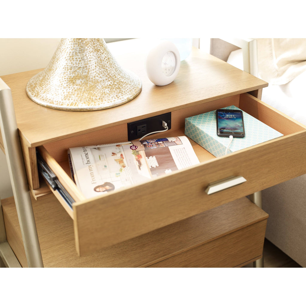 2 Drawer Leg Nightstand Q587020