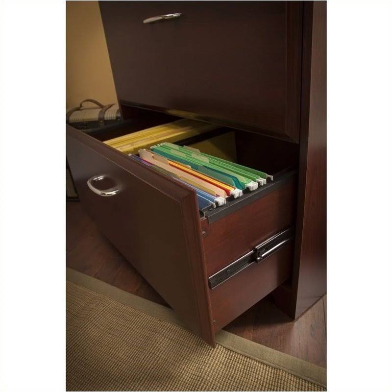 2 Drawer Lateral File Cabinet in Harvest Cherry R37198