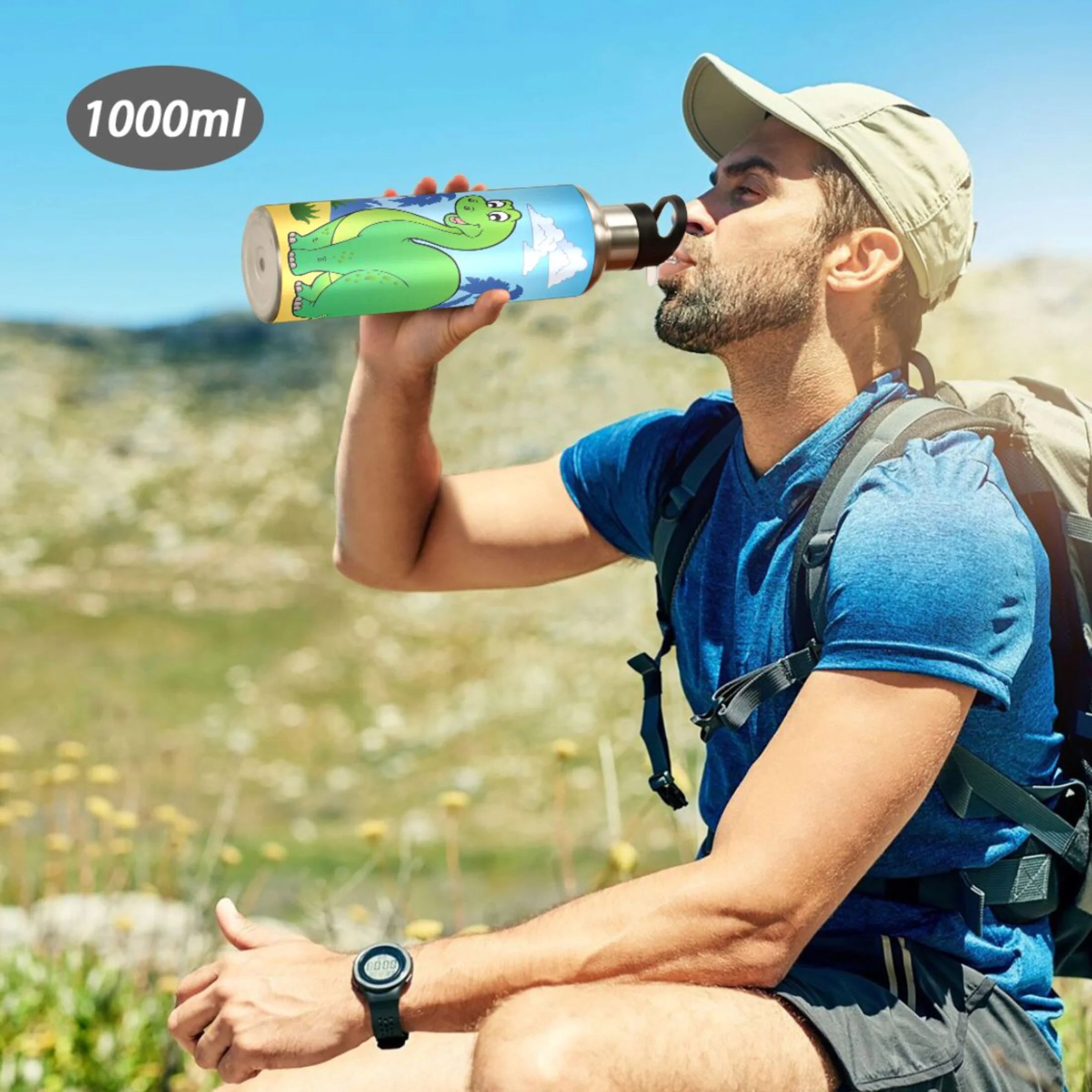 Stainless Steel Vacuum Insulated Water Bottle with Straw Lid 20 OZ G6758