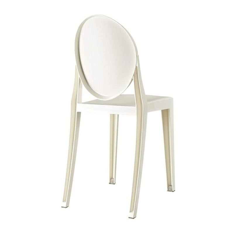 Walnut Armless Chair Set of 2 V786