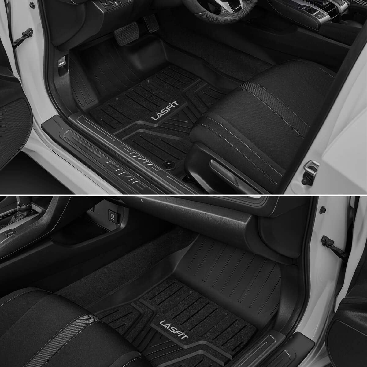 All Weather Guard Custom TPE Car Floor Liners for 2022 Honda Civic T974