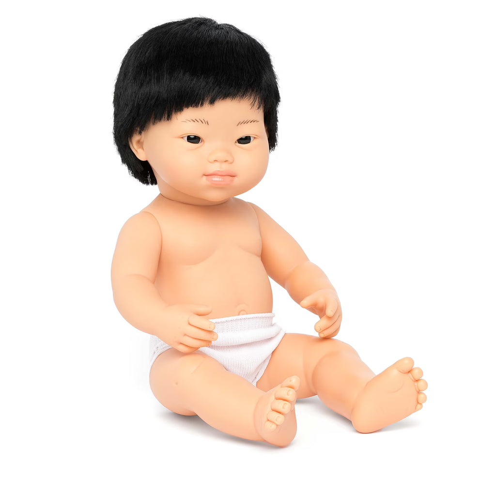 15" Anatomically Correct Asian Boy Baby Doll B499222