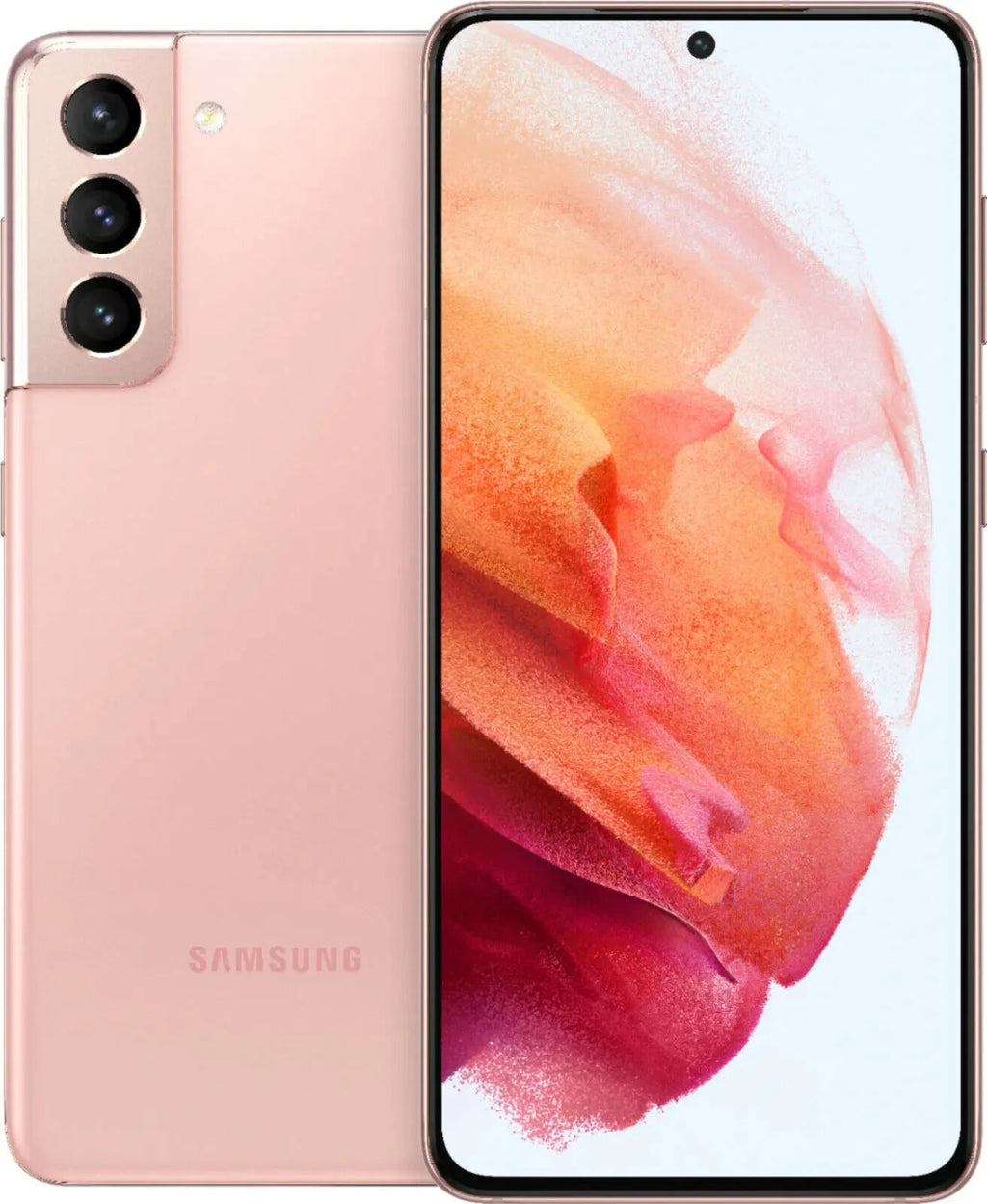 Factory Unlocked Refurbished Samsung Galaxy S21 5G 128GB Pink N50326