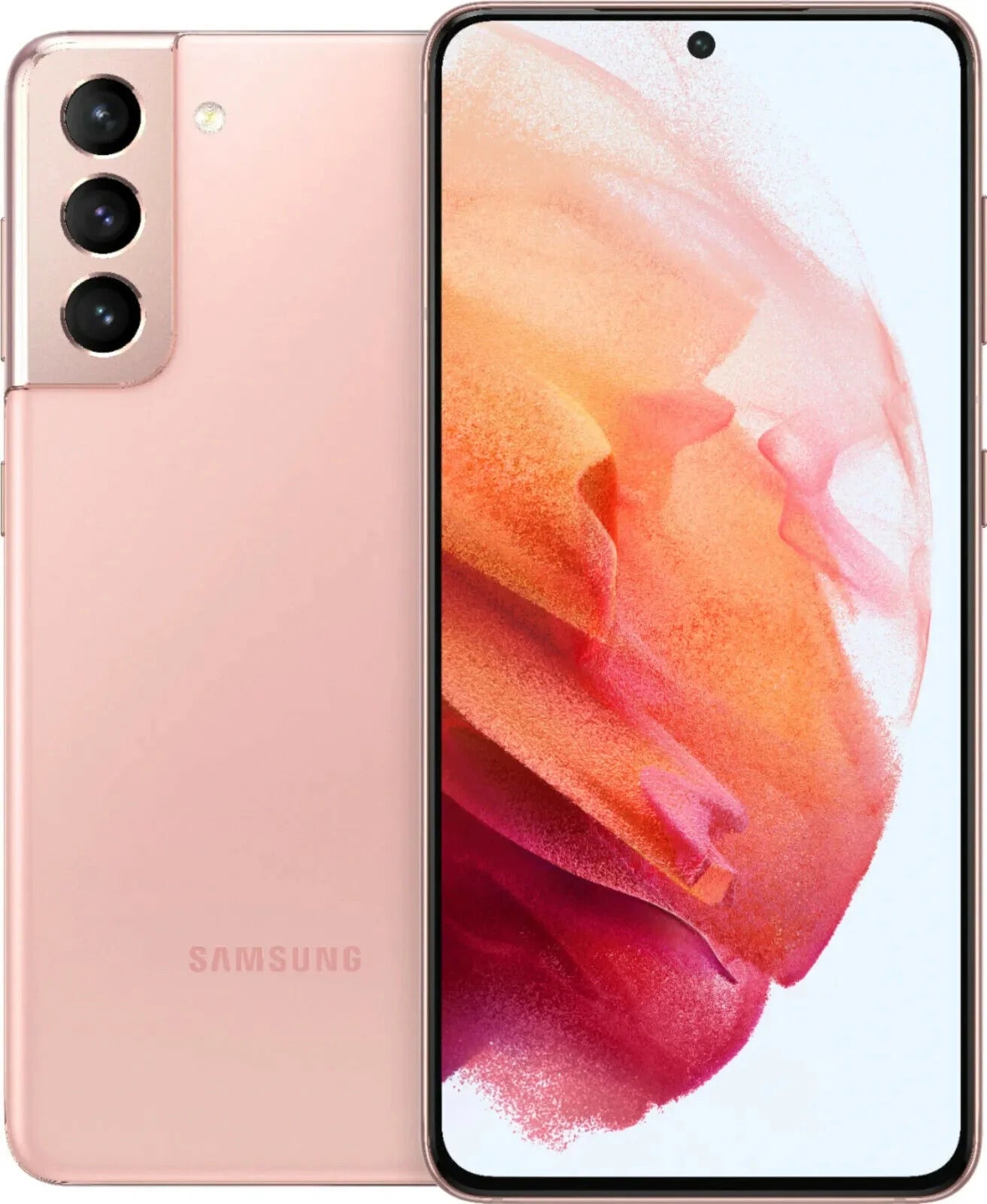 Factory Unlocked Refurbished Samsung Galaxy S21 5G 128GB Pink N50326