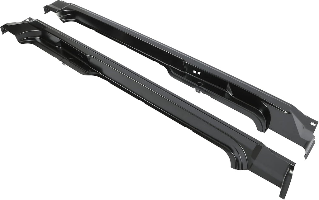 Black Rocker Panel Guard Pair for Ford F150 Extended Cab Y751