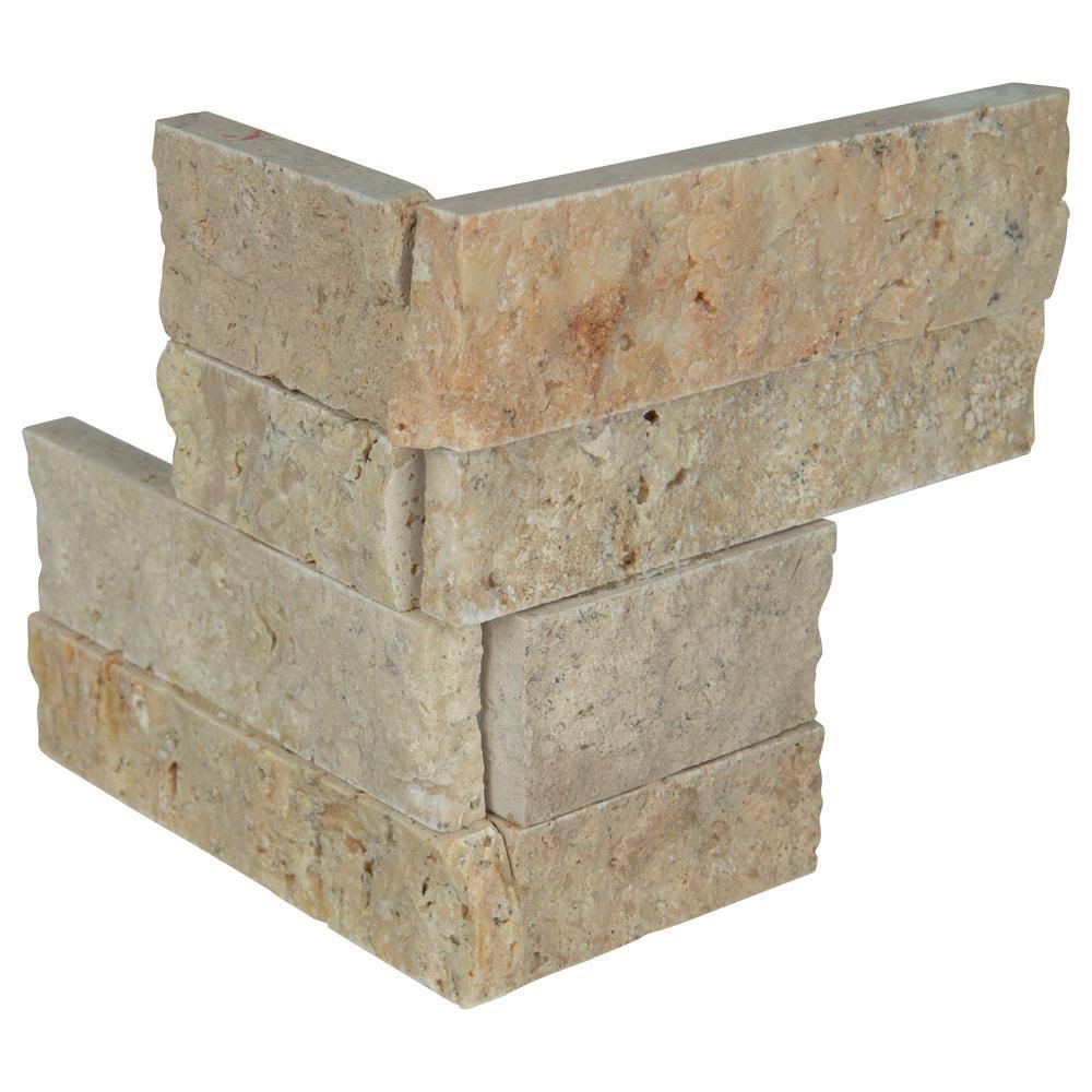 Natural Split Face Travertine Wall Tile R7653