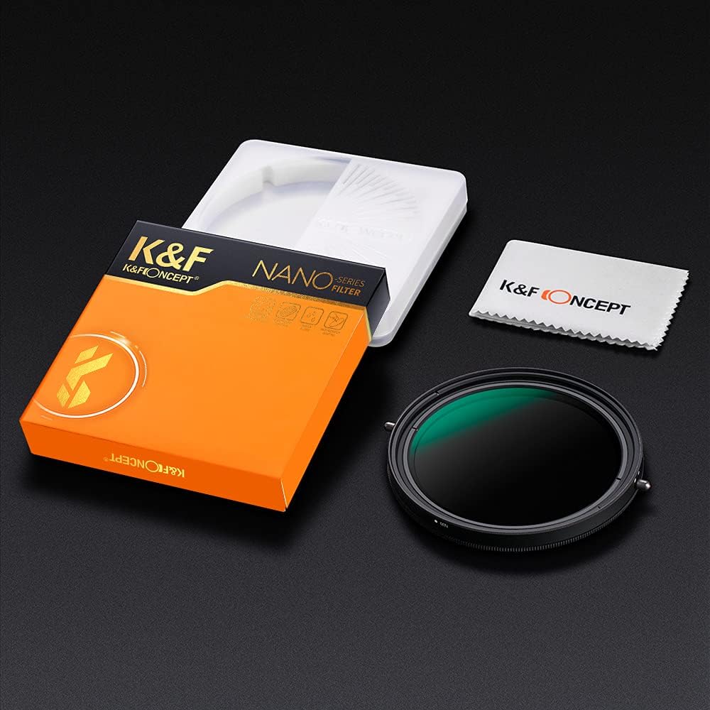 62mm Variable Fader ND2-ND32 ND Filter and CPL Circular Polarizing Filter 2 in 1 P472