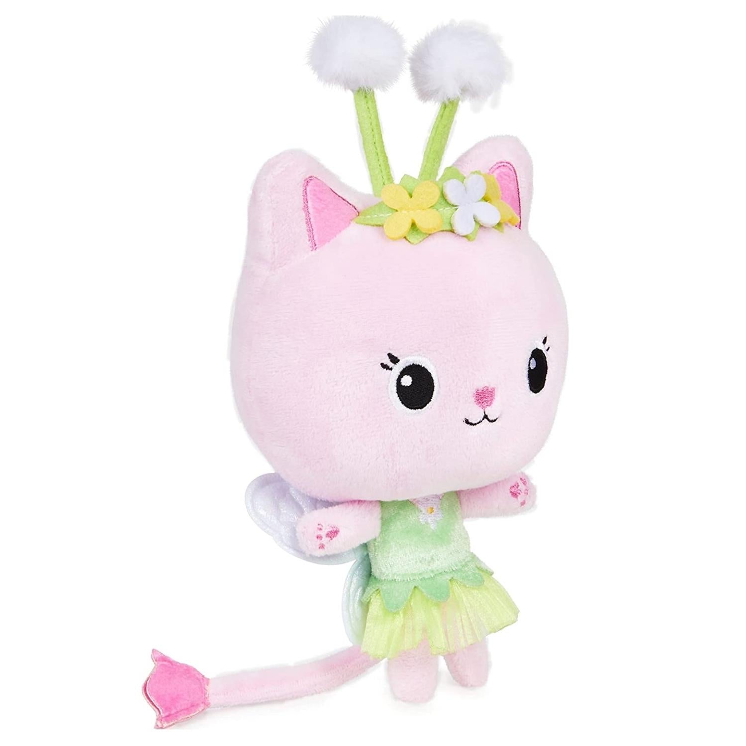 7-inch Kitty Fairy Plush Toy with Storage Carrier B53115