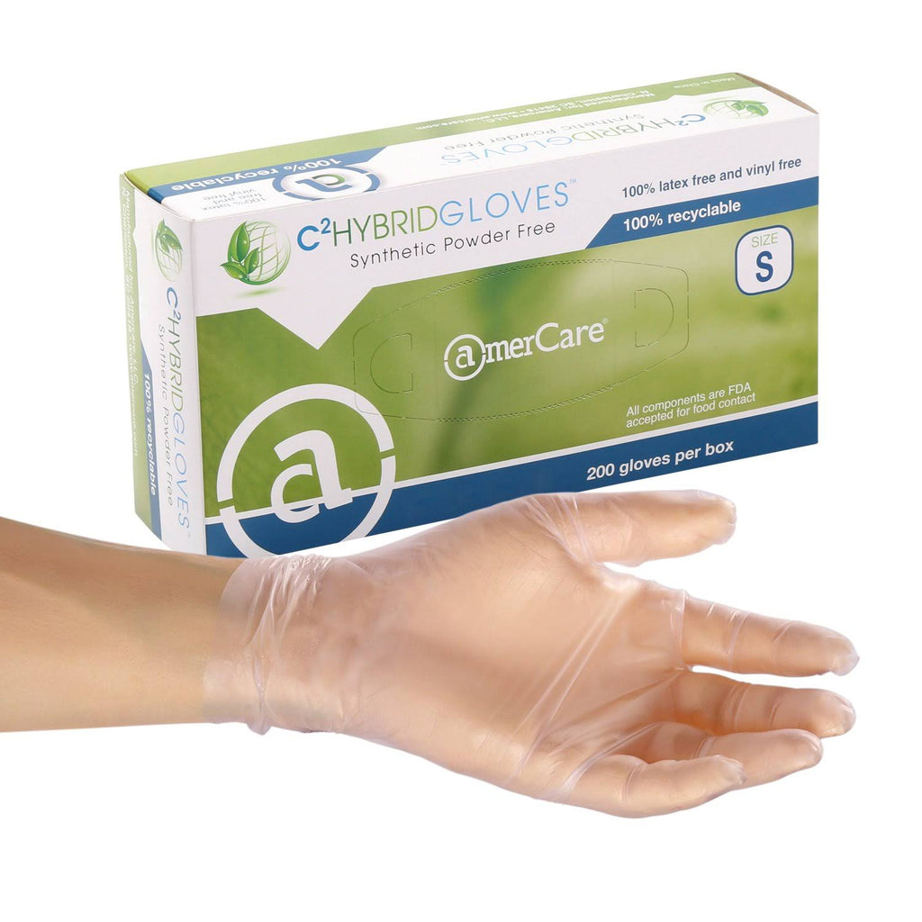 XX-Large Powder Free Hybrid Gloves, Case of 900 L925534