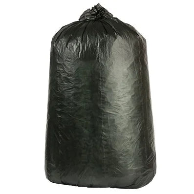 Black High Density Trash Bags, Case of 100 G785380