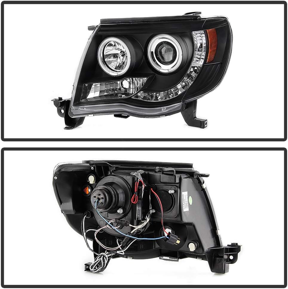 Black Housing Projector Headlights Headlamps X742