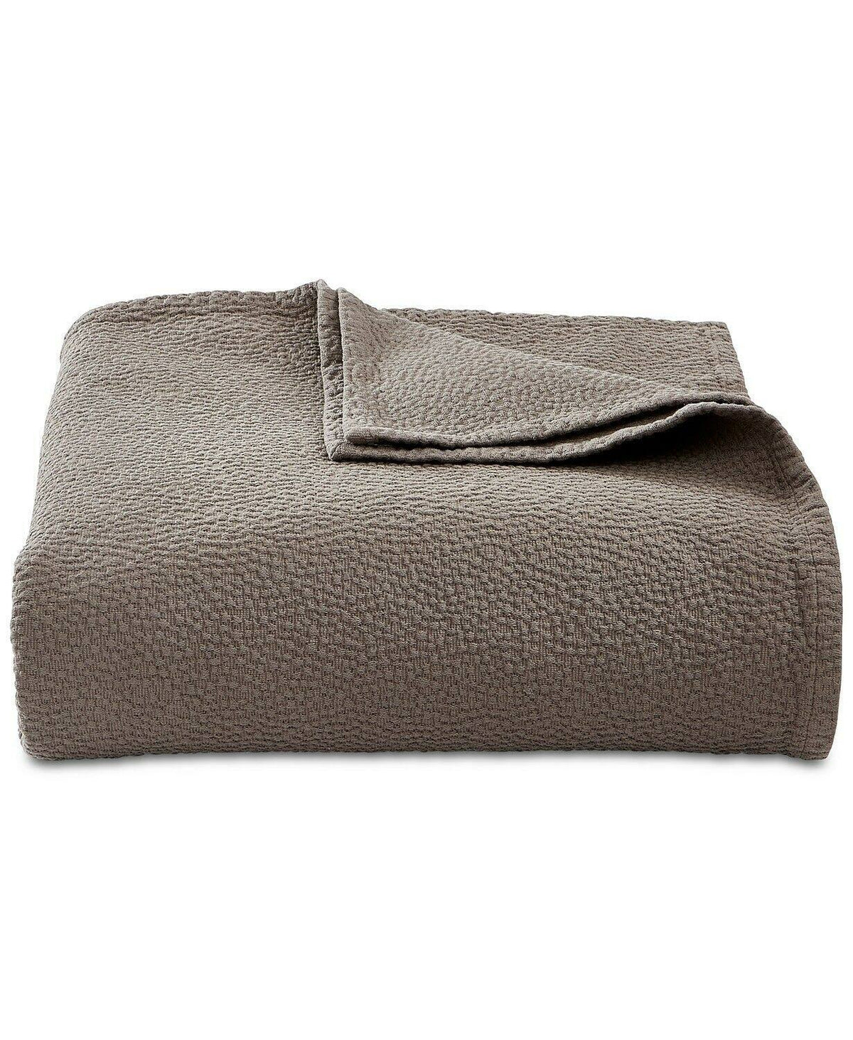 Brown Cotton Full/Queen Coverlet K42660