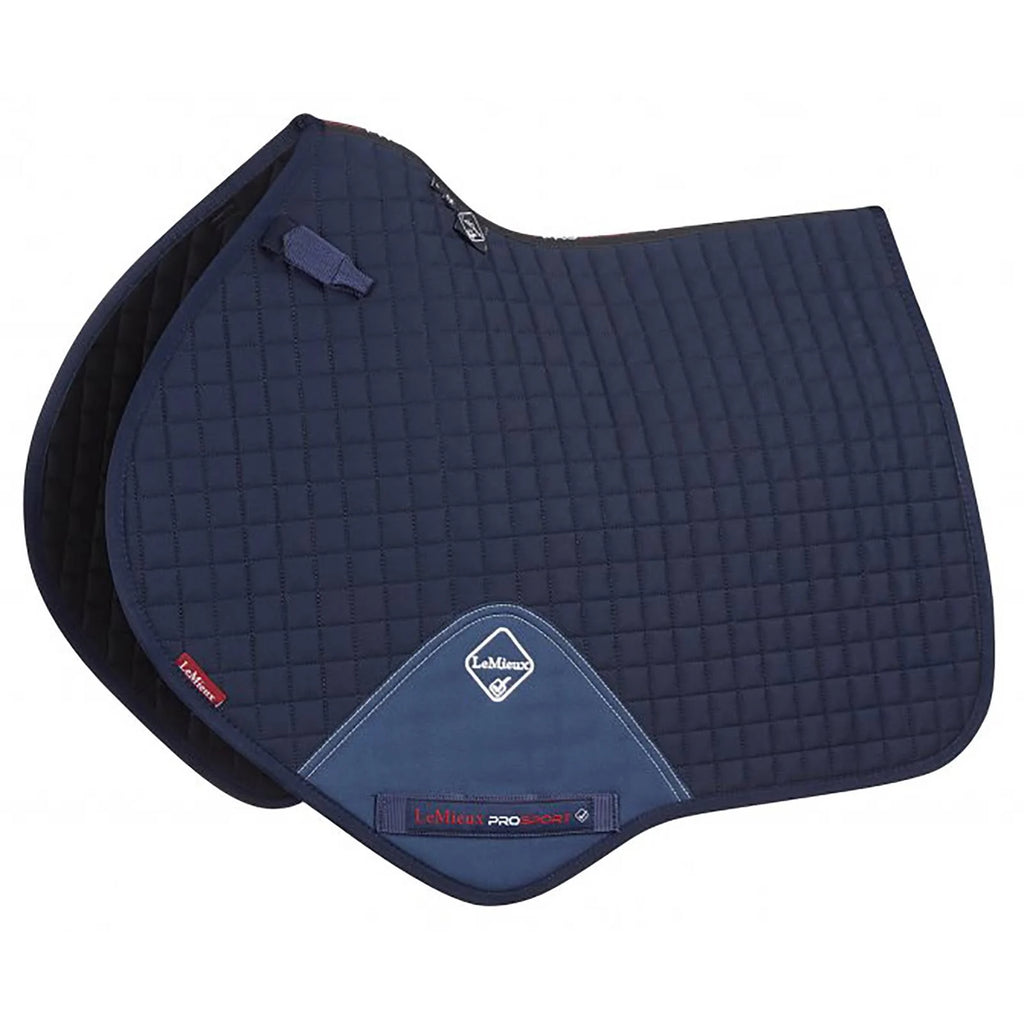 Navy Cotton Close Contact Square W295