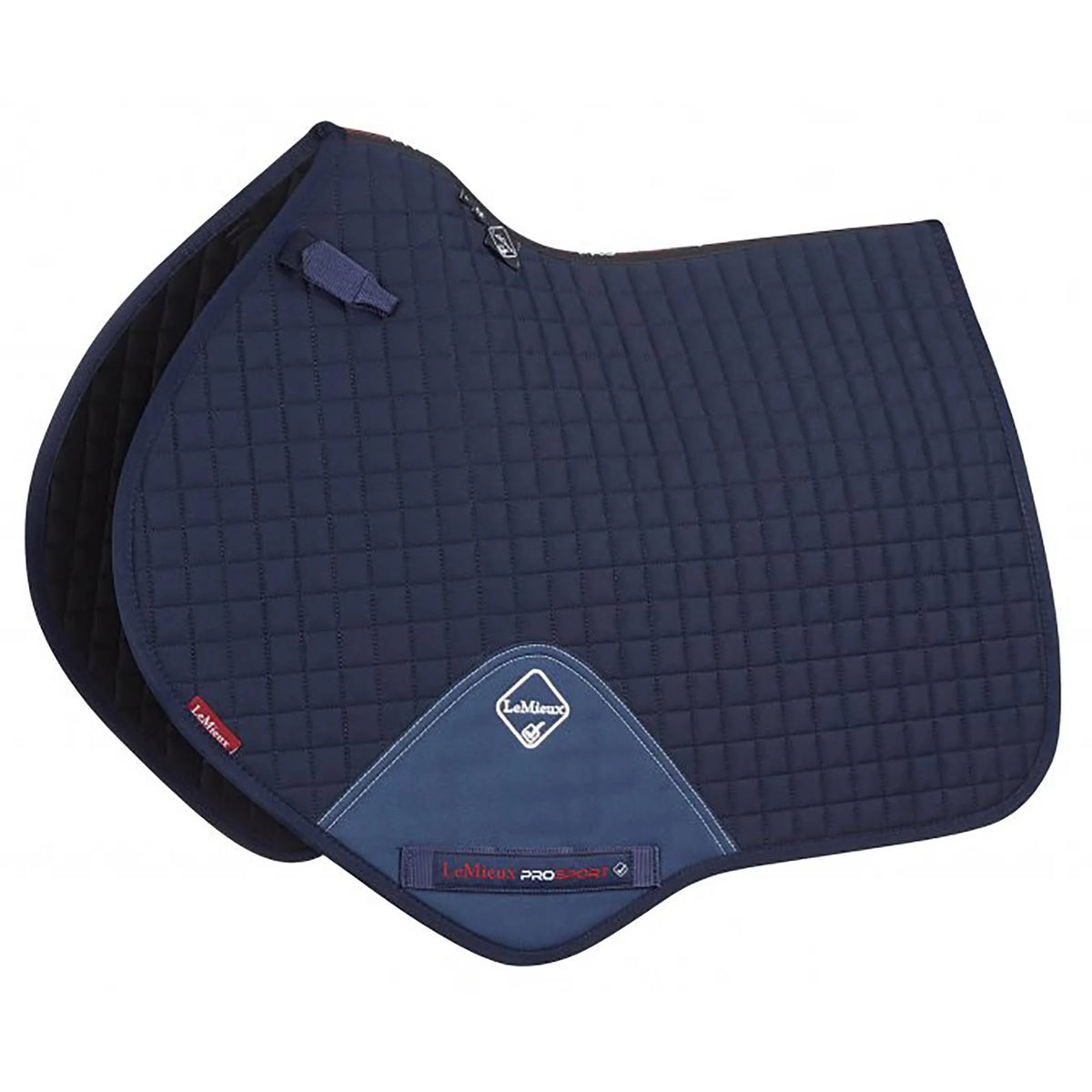 Navy Cotton Close Contact Square W295