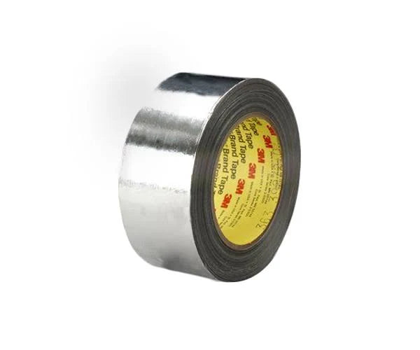 Silver 7.3 Mil Aluminum Foil/glass Cloth Tape 36 Yard Roll E84805
