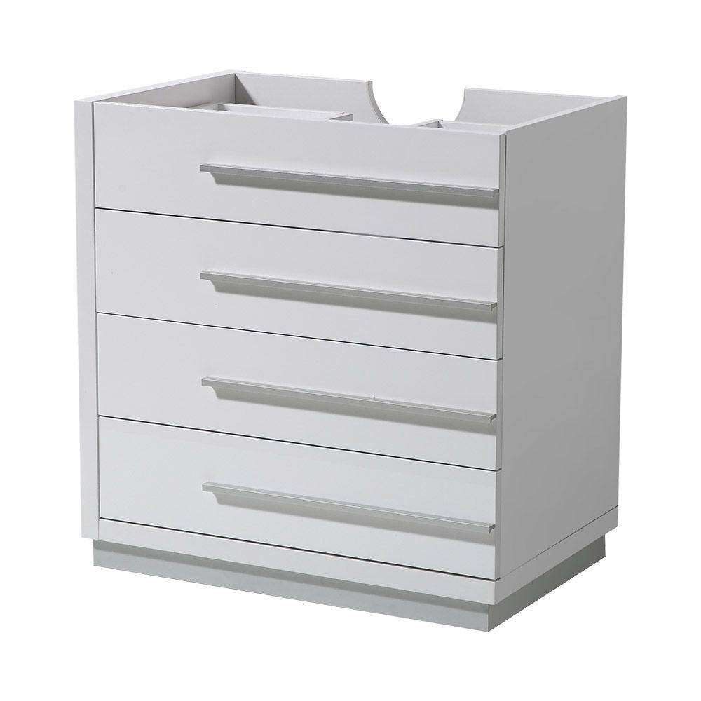 White Bathroom Cabinet K826