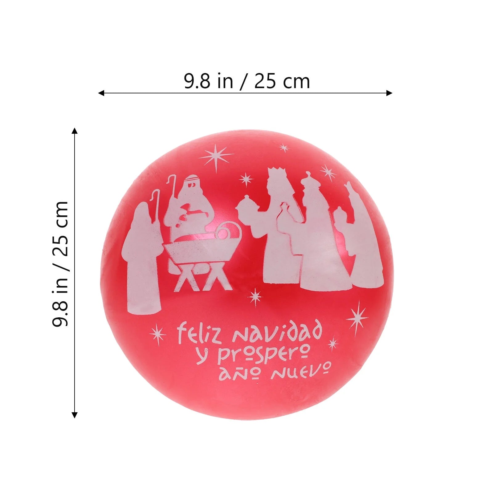 3 Pcs Thicken Rubber Bouncy Jumping Balls S695
