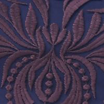 Navy Mesh Embroidered Zippered Lined Cap Sleeve Jewel Neck Maxi Hi-Lo Dress Q9720