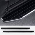 6 VP Series Aluminum Running Boards Black With Chrome Trim H94887