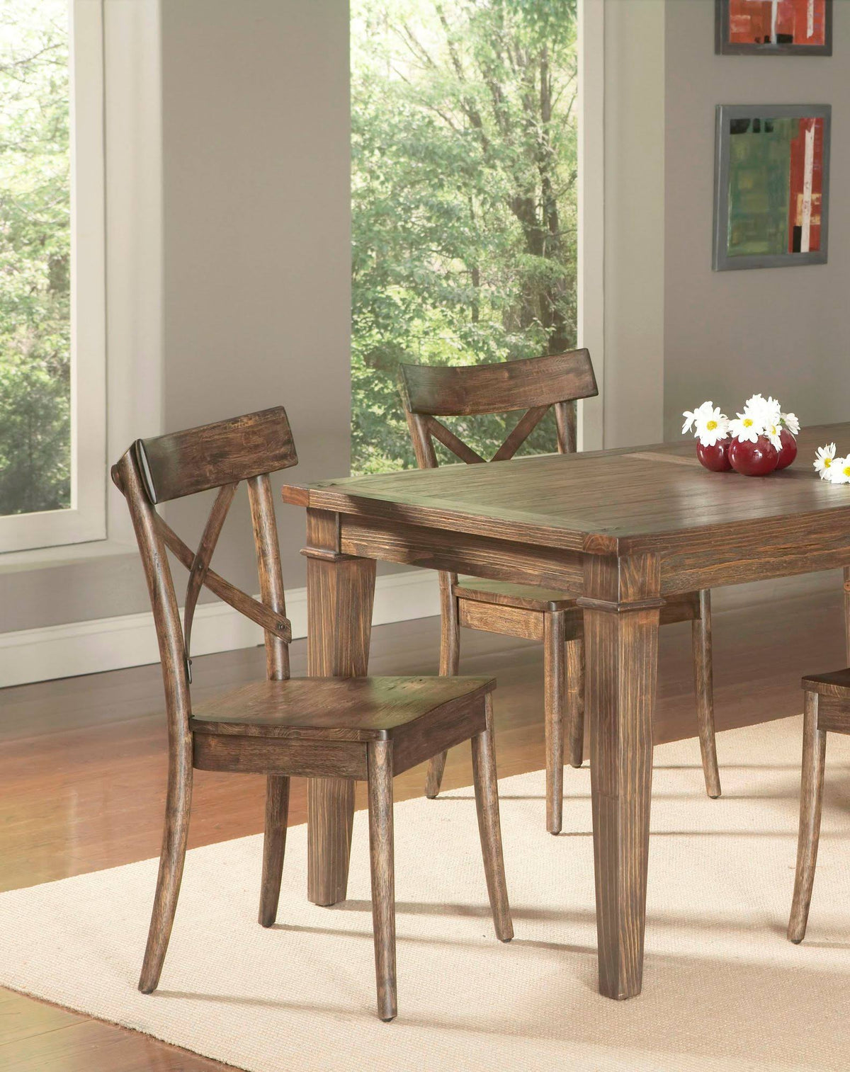 Solid Wood Dining Chair (Set of 2) Z739161