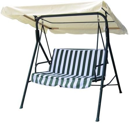 White 6.37' Foot Patio Swing Canopy Replacement N207