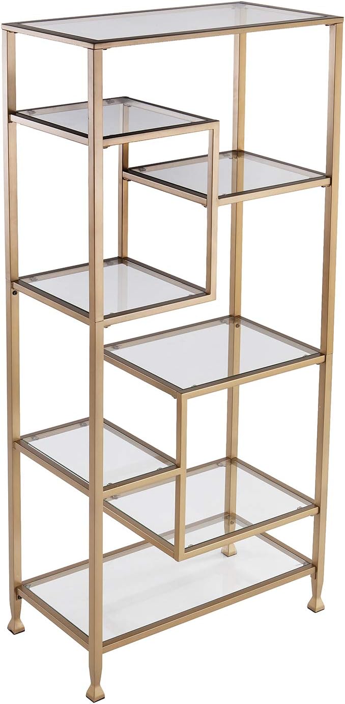 Gold Bookcase G557