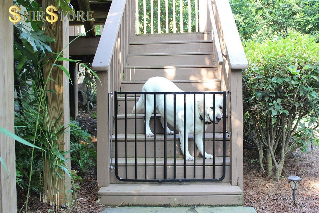Black Stairway Safety Gate K31674