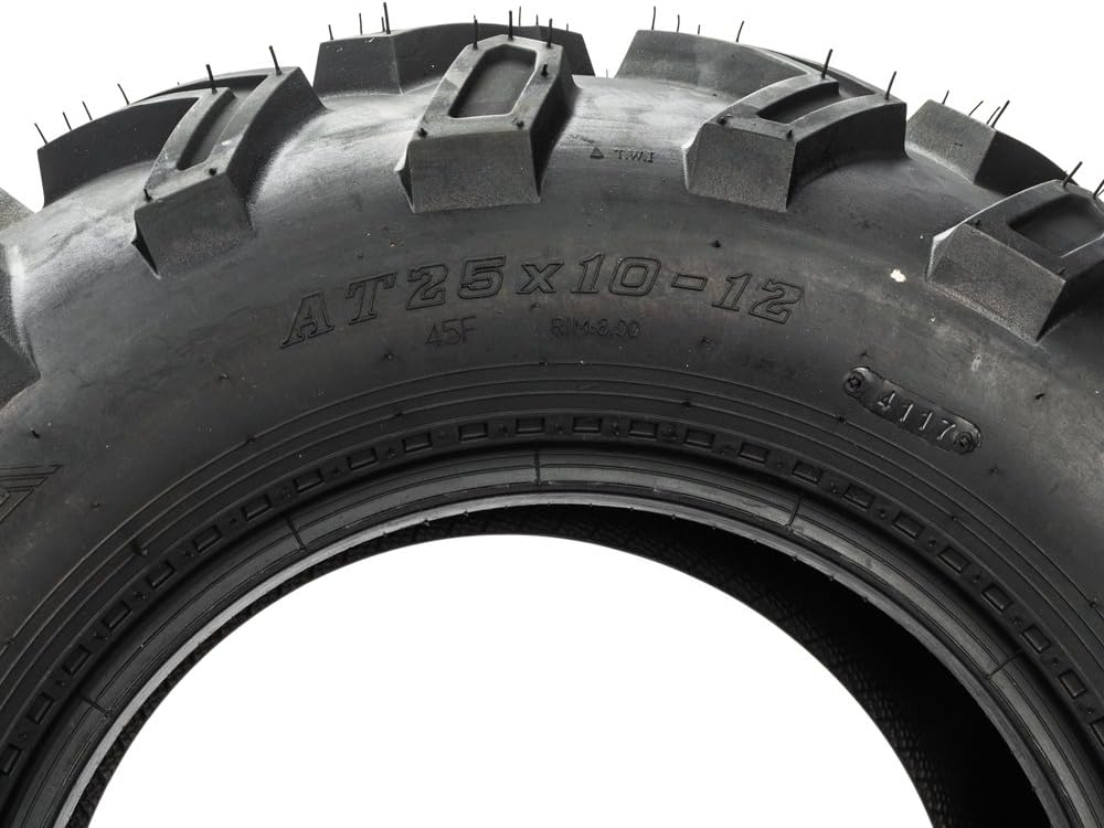 2PCS 25x10-12 6Ply ATV UTV Tires Q830233