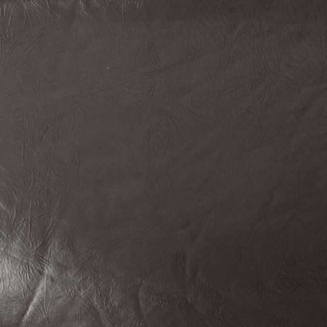 Dark Brown Faux Leather Stool F63725