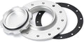 Billet Aluminum Fuel Cell Gas Cap with 12 Hole Cell Bung and Gasket Pack of 2 R73747