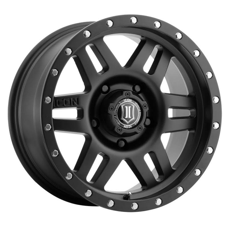 Matte Black Six Speed Wheel R66112