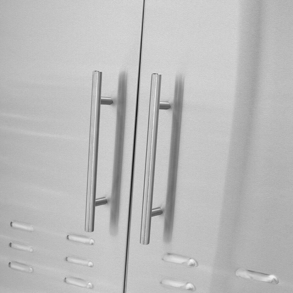 Stainless Steel BBQ Grill Double Access Door Panel with Vent O56604