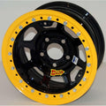 15X8 2IN 4.75 Black Wheel I1090