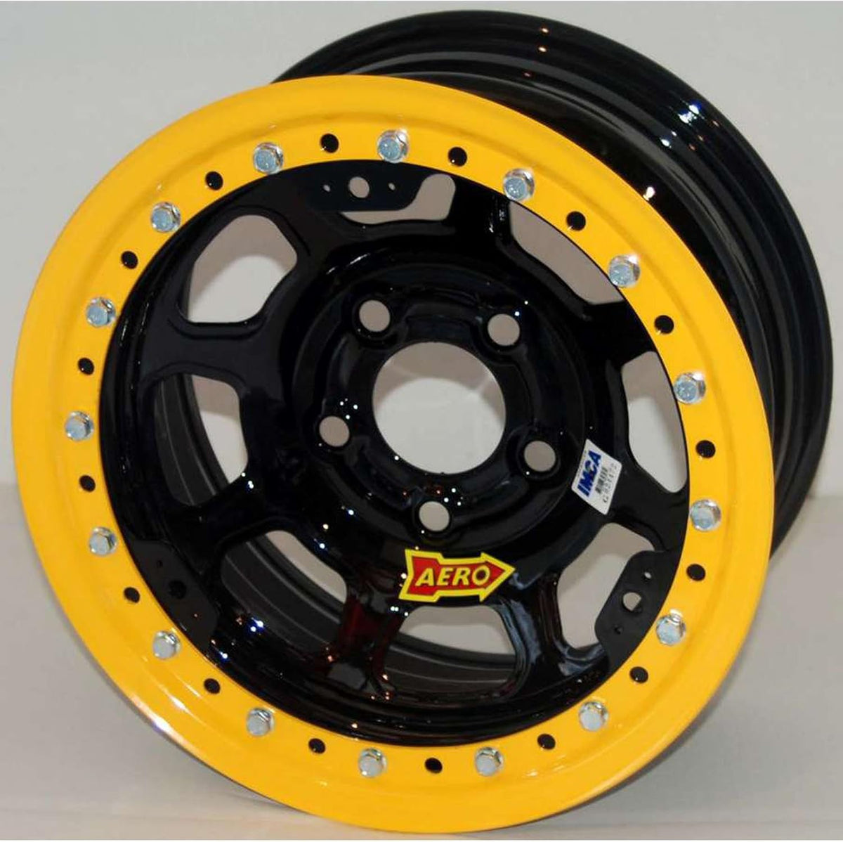 15X8 2IN 4.75 Black Wheel I1090