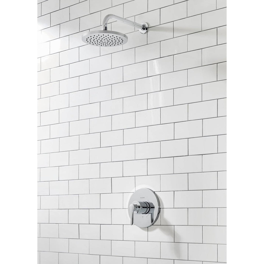 Brushed Nickel Shower Trim Kit with Cartridge B8045