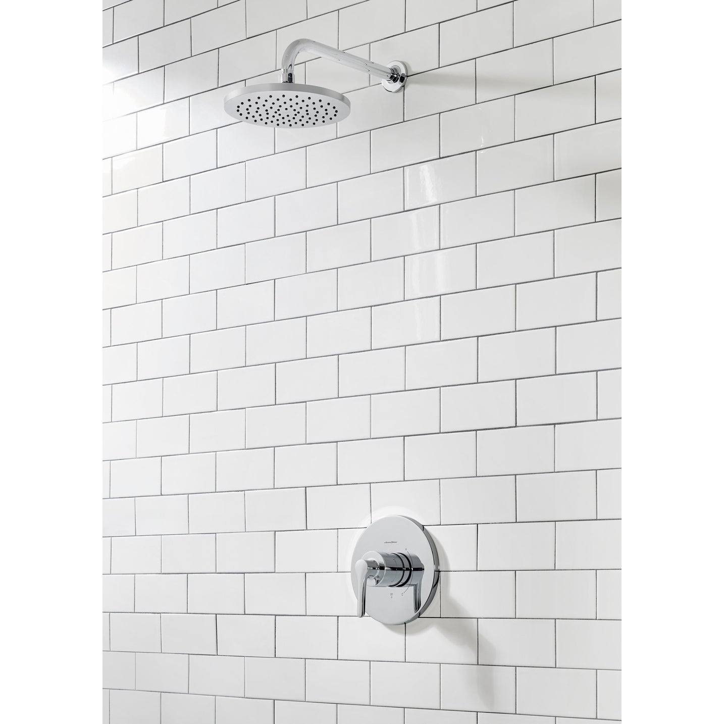 Brushed Nickel Shower Trim Kit with Cartridge B8045