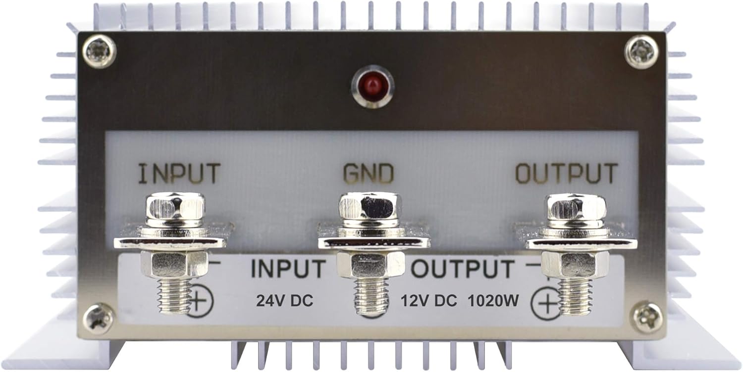 DC 24V Step Down to 12V 85A 1020W Waterproof Buck Converter Power Supply U7337