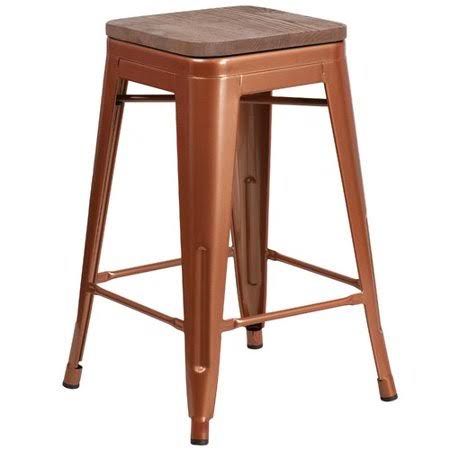 Copper 24x22 Bar Stool U906