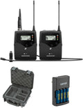Camera-Mount Wireless Omni Lavalier Microphone System with Charger R81029