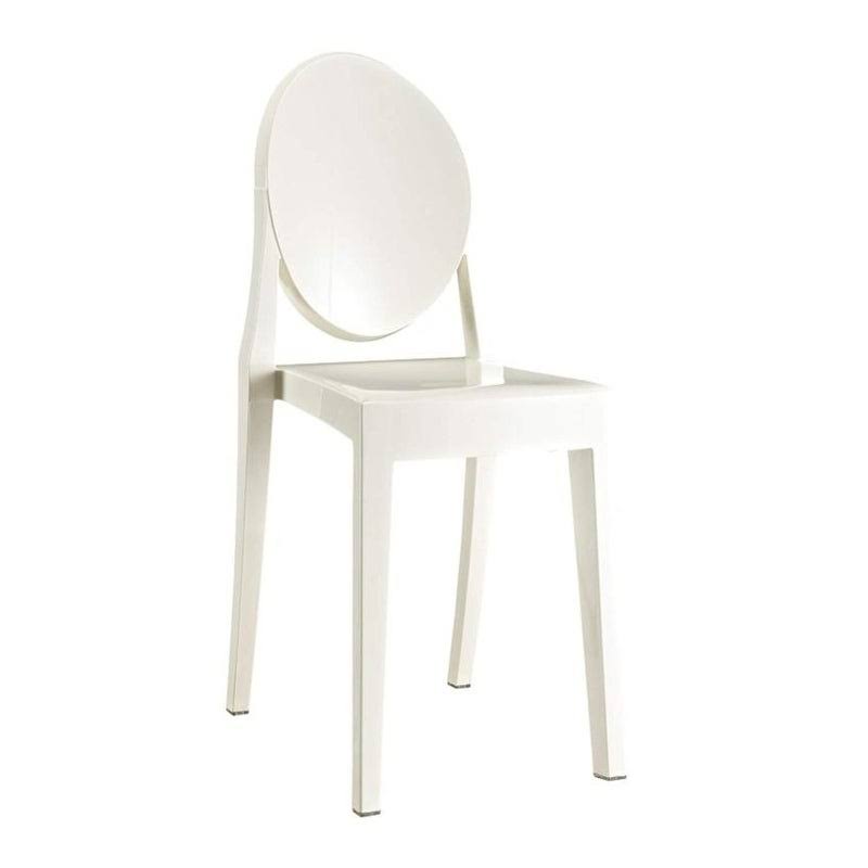 Walnut Armless Chair Set of 2 V786