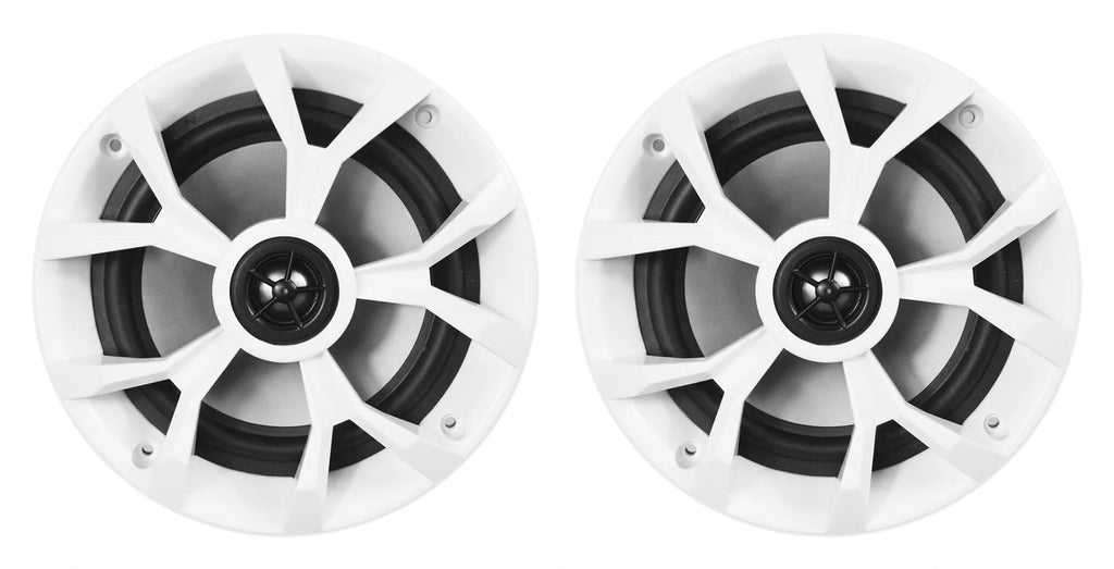 6.5" LED Chrome Tower Speakers J661