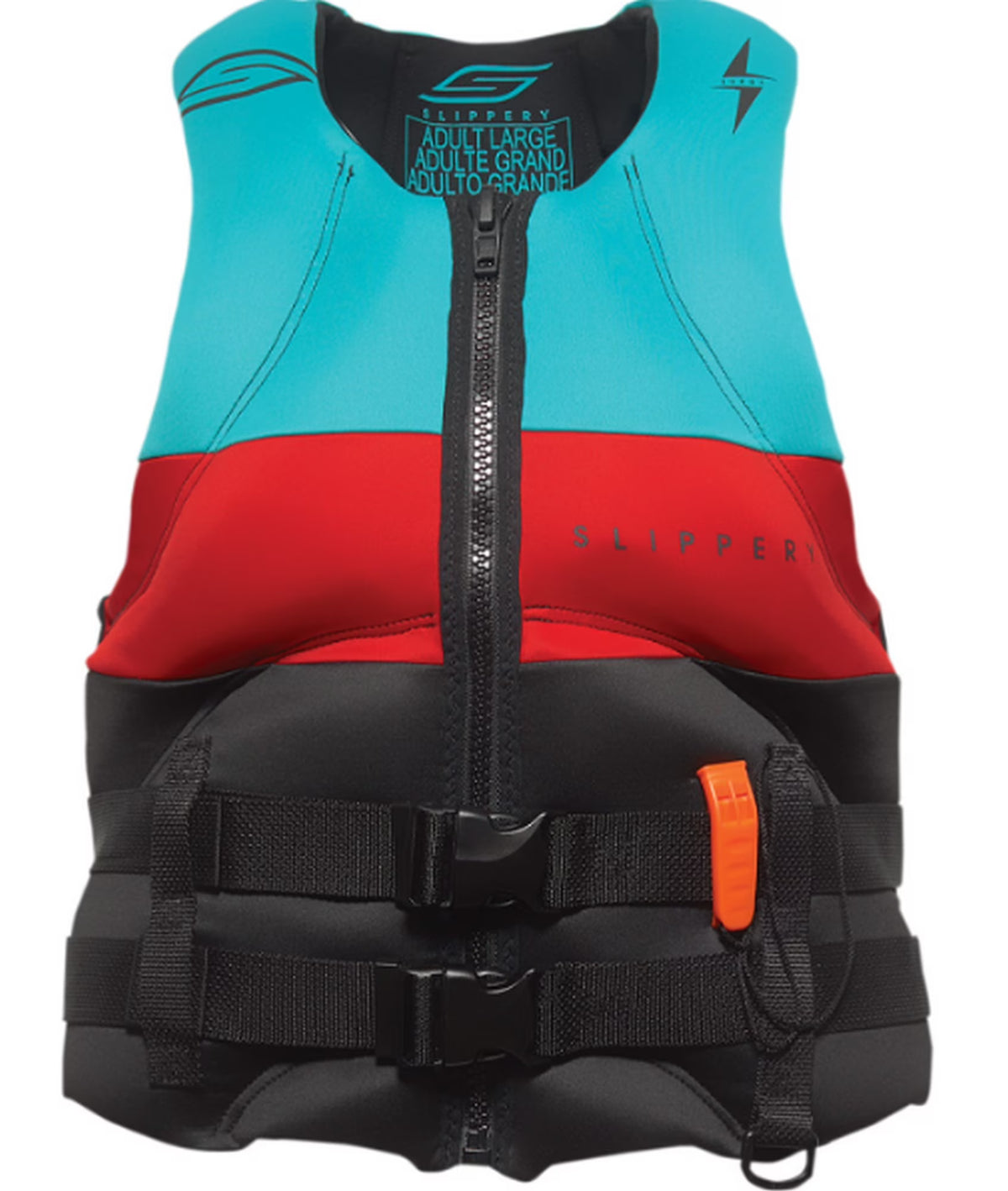 Mens Life Vest Black/Aqua 3XL F683