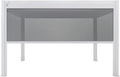 13' Aluminum Pull-Down Privacy Screen Pergola Divider (White) T30260