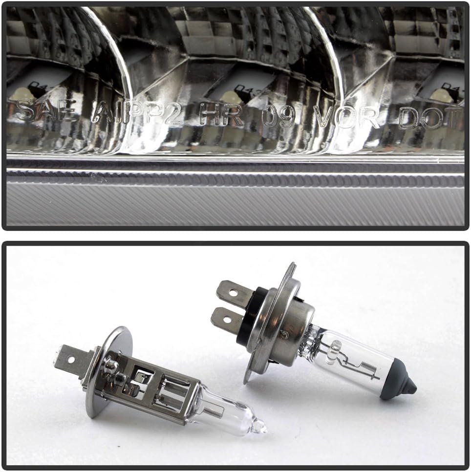 Black LED Projector Headlights for Dodge Journey X111965