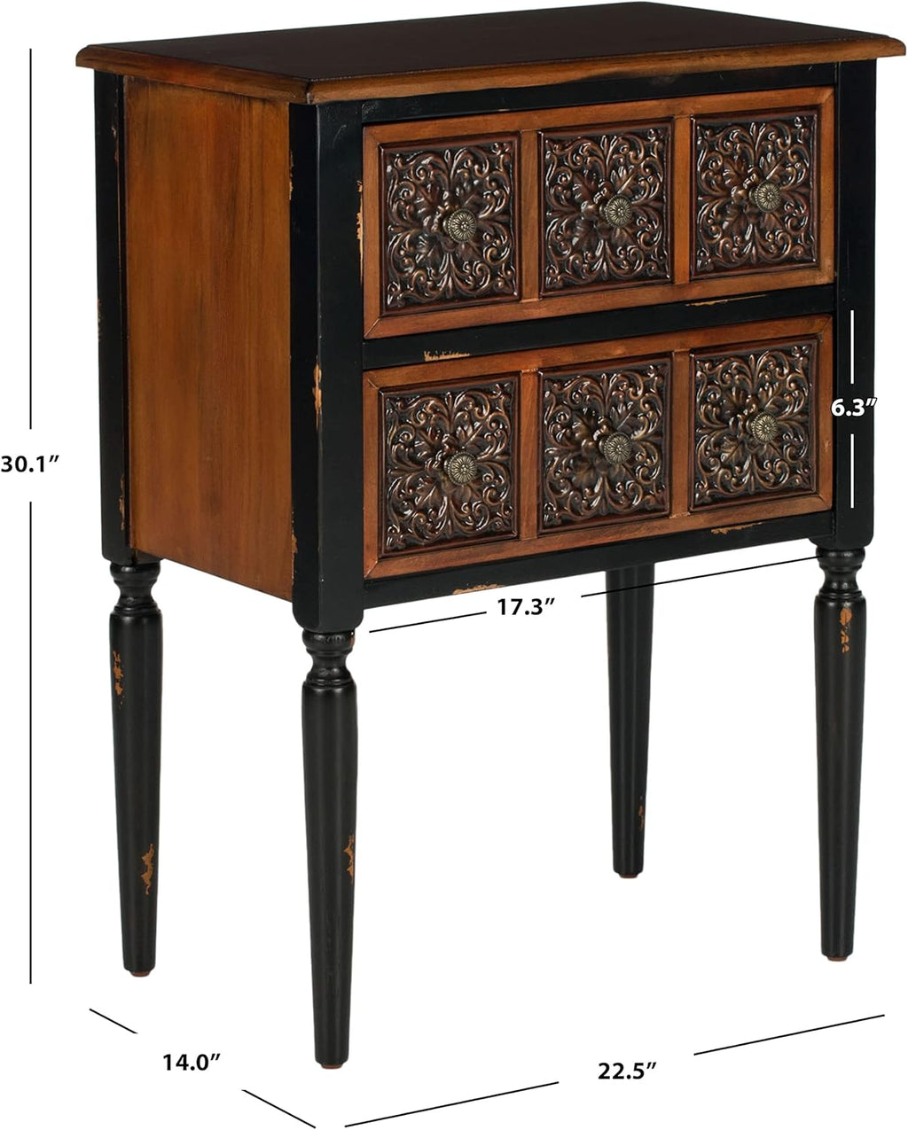 Dark Brown Side Table H884