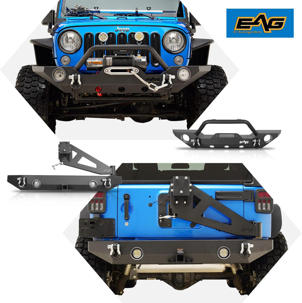 Front Bumper and Rear Bumper Combo Y534477