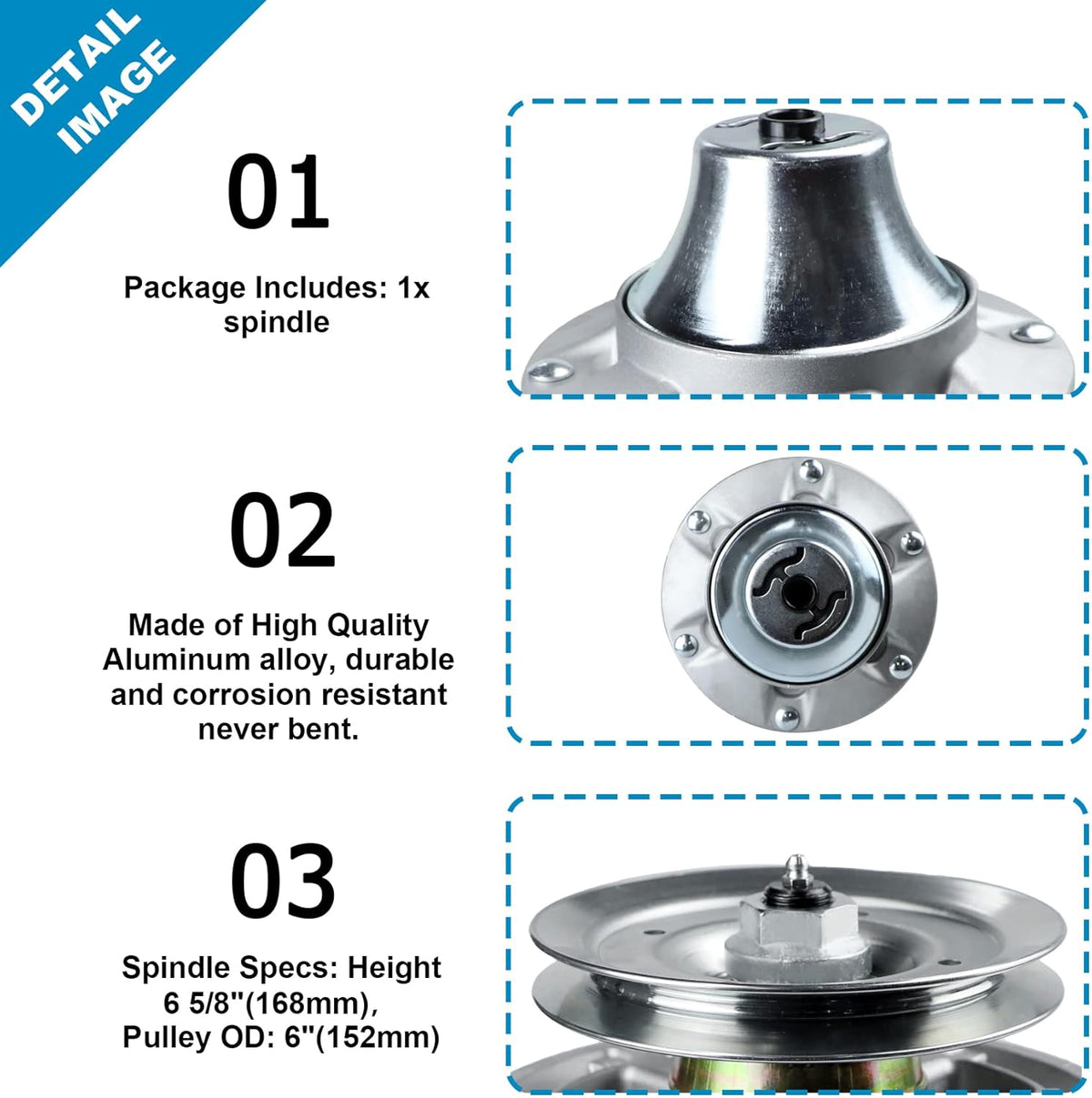 Spindle Assembly Pack of 2 for 60 inch Deck Mower Q2965