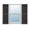 14 1/2 inch x 44 inch Vinyl Open Louver Shutters O62470