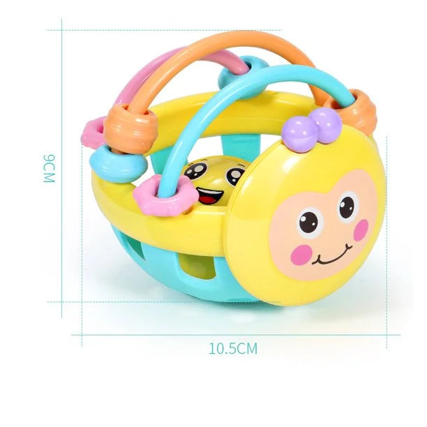 Sensory Teether Toy Silicone Rattle Ball O1098